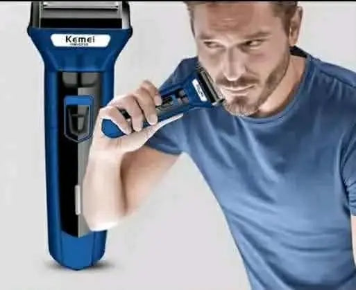 Kemei KM-6330 3-in-1 Professional Rechargeable Grooming Kit - All-in-One Beard Trimmer, Hair Clipper & Nose Shaver for Men