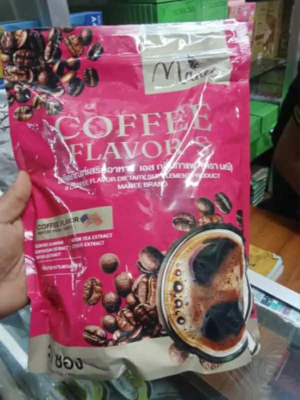 Original Manee Coffee Flavor S (30 Sachets) - Thailand Weight Loss & Fat Burning Slimming Coffee