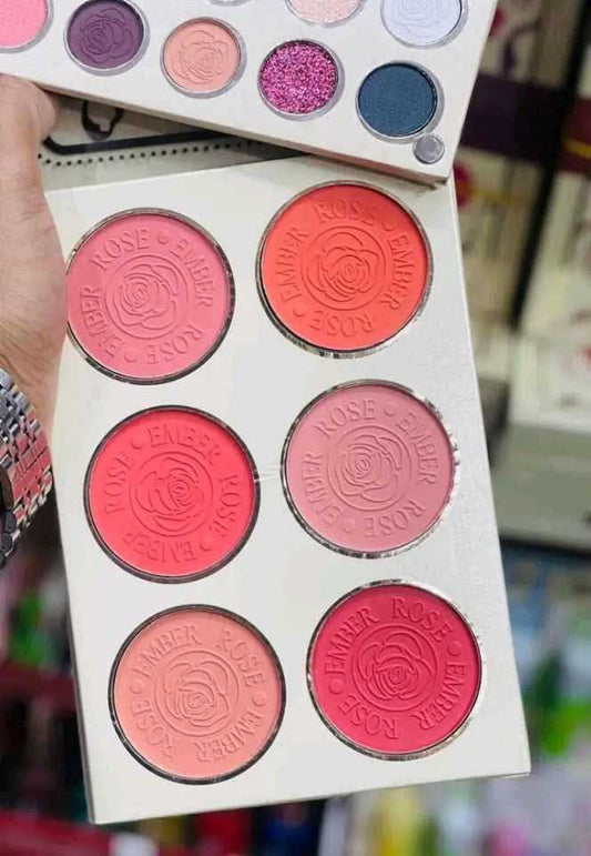 Sheglam Ember Rose "My Loving Palette" Beauty Book - All-in-One Professional Makeup Kit