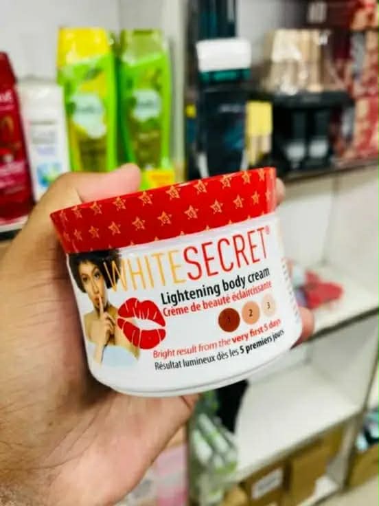 White Secret Lightening Body Cream (140ml) - Original Brightening & Smoothing Moisturizer for Even Skin Tone (Visible Results in 5 Days)