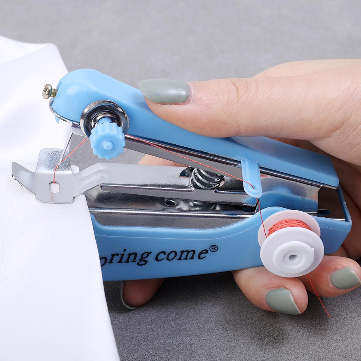 Portable Mini Handheld Sewing Machine | Easy Stitch Manual Sewing Machine for Home & Travel