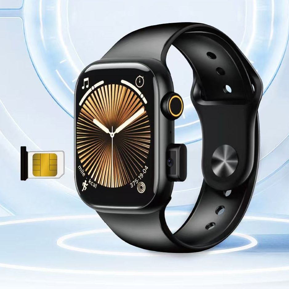 BW11s Ultra Thin 4G Android Smart Watch - SIM Supported Card Insertion Phone Watch with Built-in Camera & Independent Calling