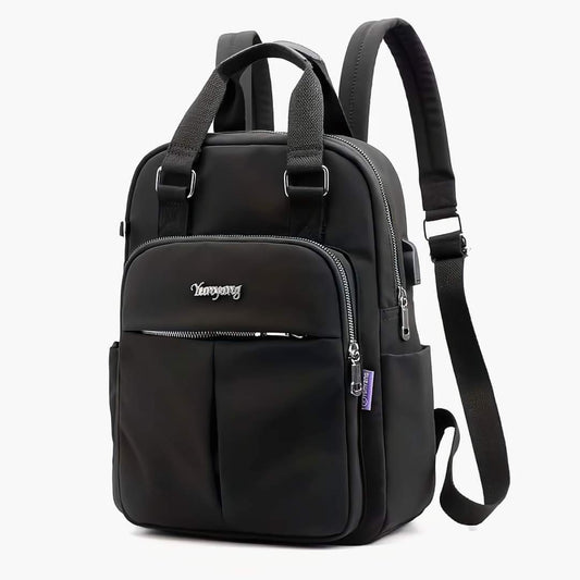 New Leisure Nylon Ladies China Backpack - Waterproof Oxford Fabric School, College & Travel Bag for Women (16" x 12")