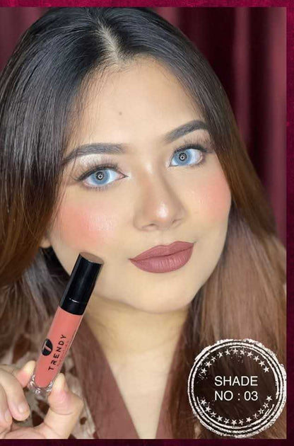 Trendy Beauty Liquid Matte Lipstick - Long-Lasting, Transfer-Proof & Hydrating Formula