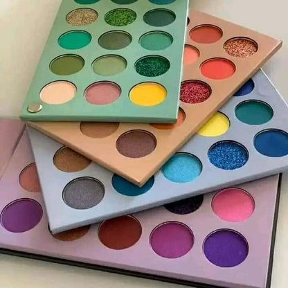 Beauty Glazed Colour Board Eyeshadow Palette - 60 Colors Professional Matte, Shimmer & Glitter Set