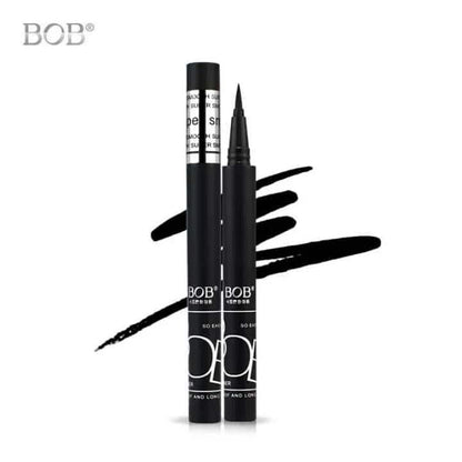 BOB 3-in-1 Waterproof Eye Makeup Set - Intense Black Kajal, Eyeliner & Mascara Trio