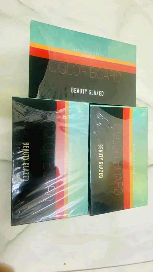 Beauty Glazed Colour Board Eyeshadow Palette - 60 Colors Professional Matte, Shimmer & Glitter Set