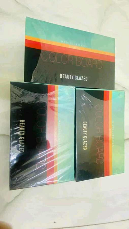 Beauty Glazed Colour Board Eyeshadow Palette - 60 Colors Professional Matte, Shimmer & Glitter Set