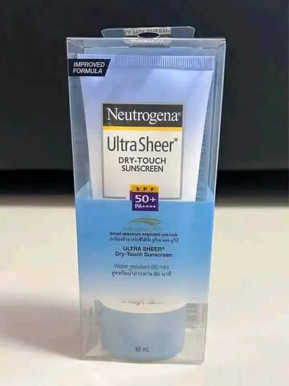 Neutrogena Ultra Sheer Dry-Touch Sunblock SPF 50+ (88ml) - Original Non-Greasy & Waterproof Sunscreen for All Skin Types