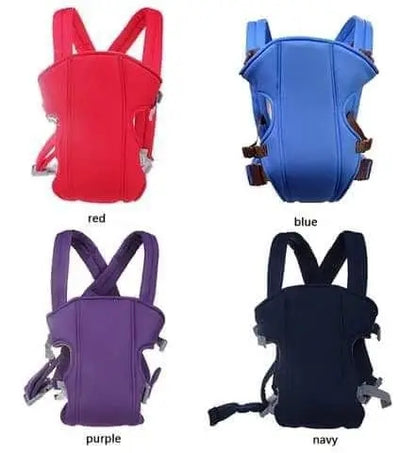 Premium Ergonomic Baby Carrier - Breathable & Adjustable Travel Sling with Padded Shoulder Straps (5 Colors)