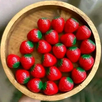Cute Strawberry Magic Lip Balm - Instant Pink Tint & Long-Lasting Moisturizer for Soft Lips