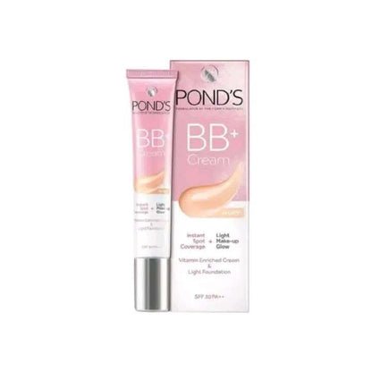 Pond’s White Beauty BB+ Cream (18g) - Instant Spot Coverage & Natural Glow with SPF 30 PA++
