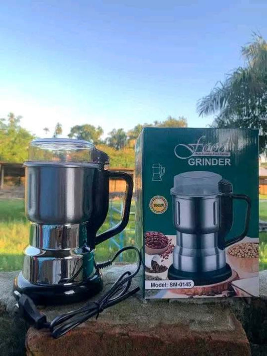 Multifunctional Electric Spice & Coffee Grinder - 1200W High-Power Stainless Steel Food Grinding Machine (600ML)