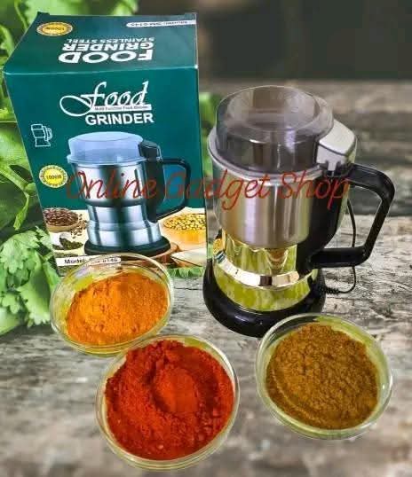 Multifunctional Electric Spice & Coffee Grinder - 1200W High-Power Stainless Steel Food Grinding Machine (600ML)