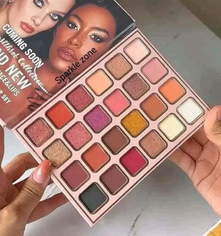 IGOODCO Fashion 5-in-1 Makeup Book Palette - 48 Colors Eyeshadow, Blush, Highlighter & Lip Kit