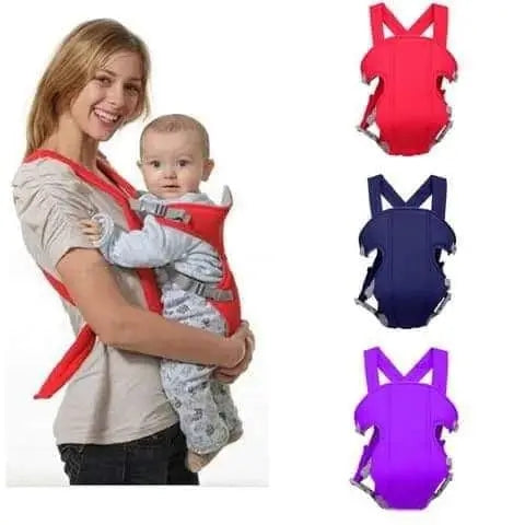 Premium Ergonomic Baby Carrier - Breathable & Adjustable Travel Sling with Padded Shoulder Straps (5 Colors)