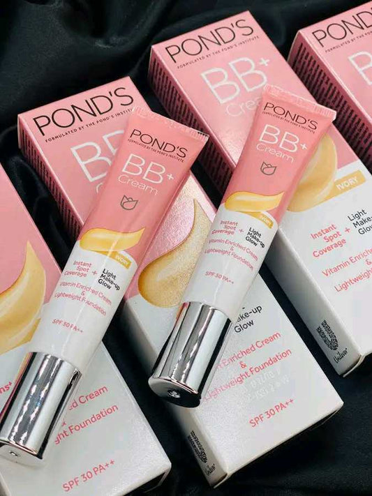 Pond’s White Beauty BB+ Cream (18g) - Instant Spot Coverage & Natural Glow with SPF 30 PA++