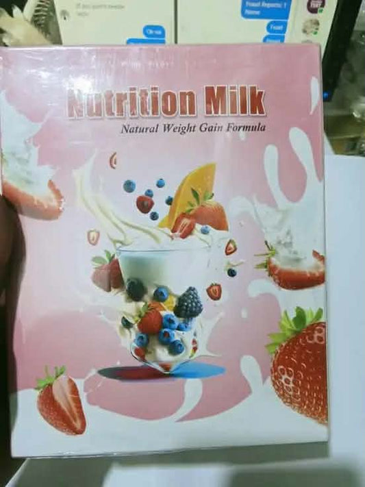 Nutrition Milk Natural Weight Gain Formula - 100% Herbal & Safe Energy Drink for Healthy Weight Gain (For All Ages)