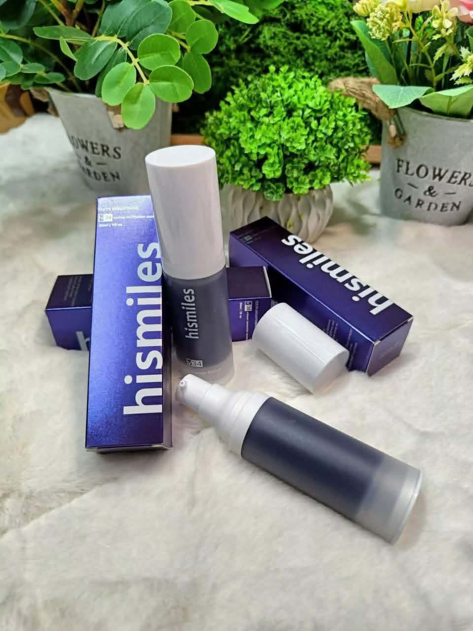 Hismile V34 Colour Corrector Serum (30ml) - Instant Teeth Whitening & Yellow Neutralizer (Peroxide-Free)
