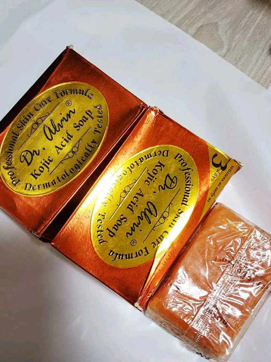 Dr. Alvin Original Kojic Acid Soap (135g) - Authentic Philippines Whitening Soap for Acne, Melasma & Glass Skin
