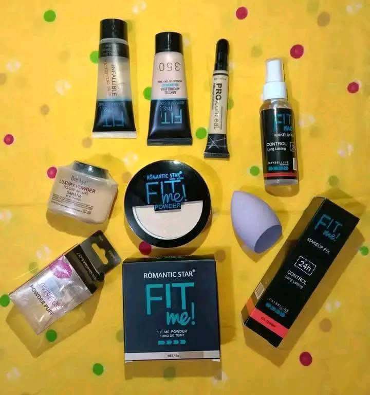 Student Budget Special Fit Me Makeup Combo - 7 Pieces Complete Beauty Kit