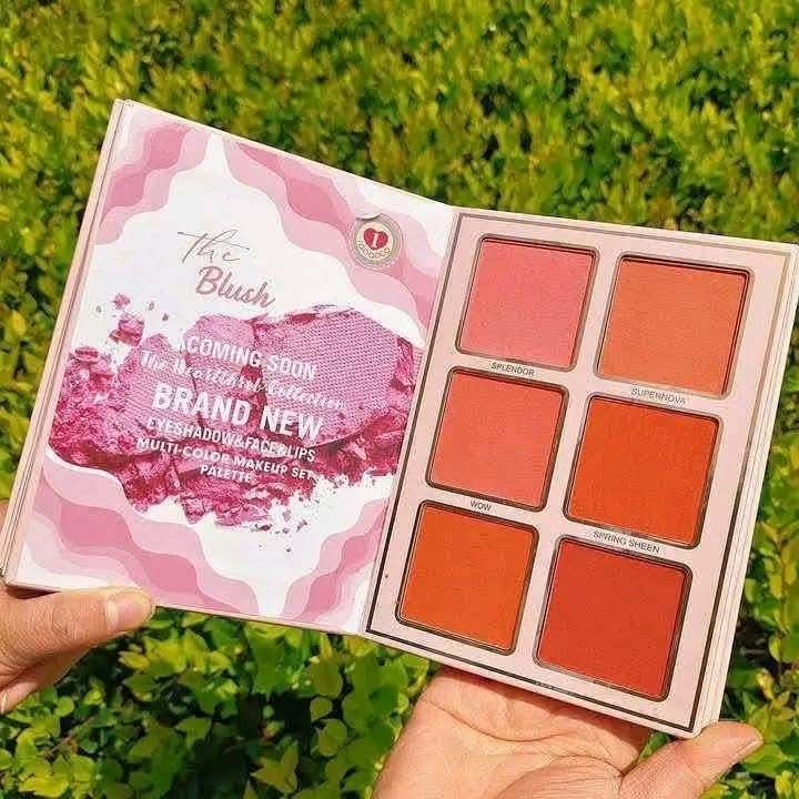 IGOODCO Fashion 5-in-1 Makeup Book Palette - 48 Colors Eyeshadow, Blush, Highlighter & Lip Kit