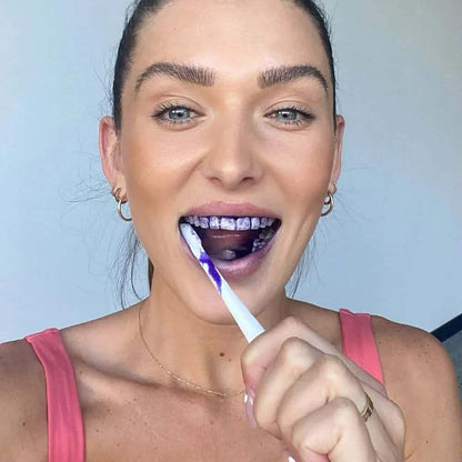 Hismile V34 Colour Corrector Serum (30ml) - Instant Teeth Whitening & Yellow Neutralizer (Peroxide-Free)