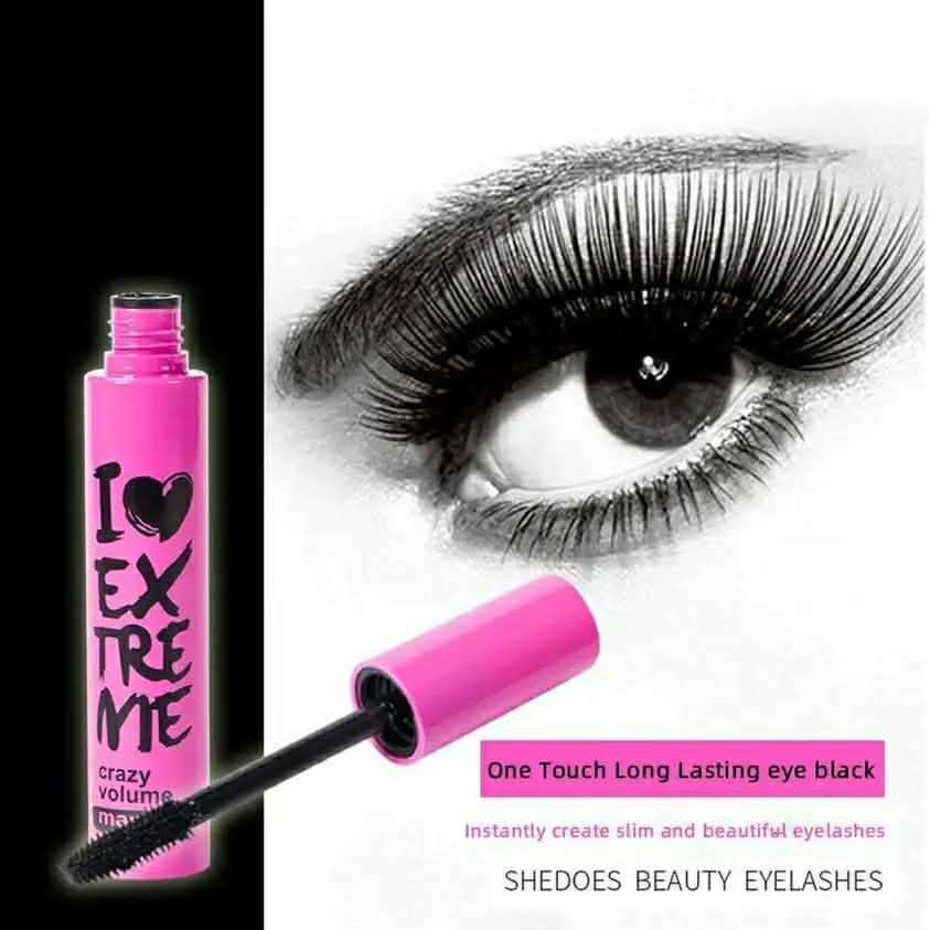 Essence I Love Extreme Crazy Volume Mascara - Intense Black, Waterproof & Long-Lasting Volumizing Mascara