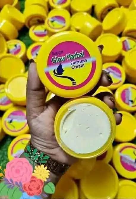 Glow Herbal Fairness Night Cream - Natural Treatment for Melasma, Acne & Dark Spots (Original Skin Repair Formula)