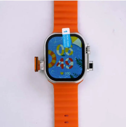 BW9 Pro Online Edition 4G Android Smart Watch - SIM Supported Phone Watch with Built-in Camera & Play Store Support