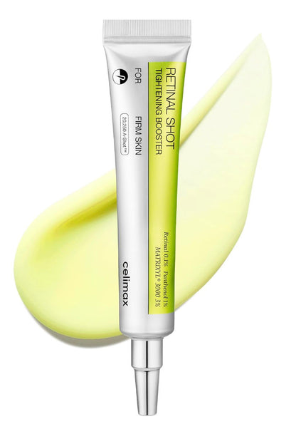 Celimax Retinal Shot Tightening Booster (20ml) - 100% Original Korean Pore Minimizer & Anti-Aging Serum with 5% Niacinamide